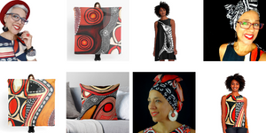 Nathalie Le Riche Designer Fashion and Accessories - Sleeveless Tops - A Line Dresses - Scarves - Pillows - Homeware - Clothing - Accessories - Redbubble Store